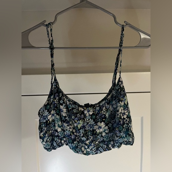 wild fable Tops - Wild Fable Blue Floral Camisole